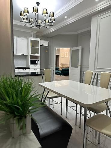 3 room flat: 3 комнаты, Агентство недвижимости, Без подселения, С мебелью полностью — 4