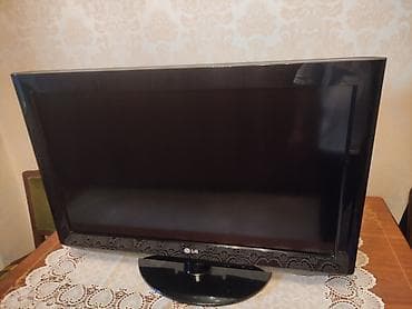 Техника и электроника: Телевизор LG, диагональ около 32" (80 см ширина длина 50 см), ЖК — 3
