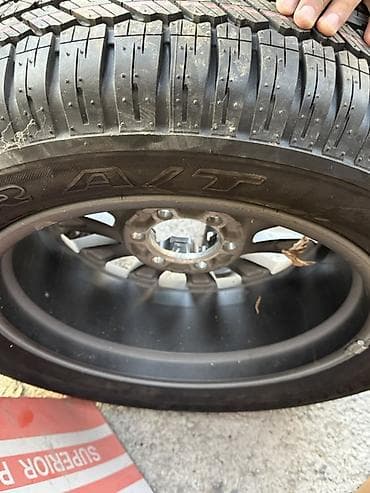 a2 group: Колесо Bridgestone Dueler A/T на литом диске. - Размер шины 265/55 — 6