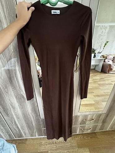 acne studio: Повседневное платье, Трикотаж, Прямое, M — 1