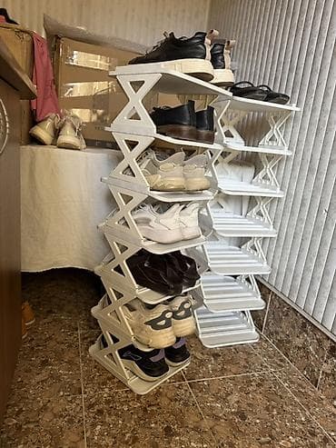 стеллаж для овощей: Полка для обуви, Новый, Пластик, Самовывоз, Платная доставка — 4