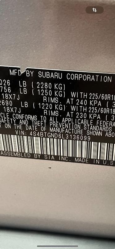 subaru outback xt: Subaru Outback: 2020 г., 2.4 л, Автомат, Бензин, Универсал — 7