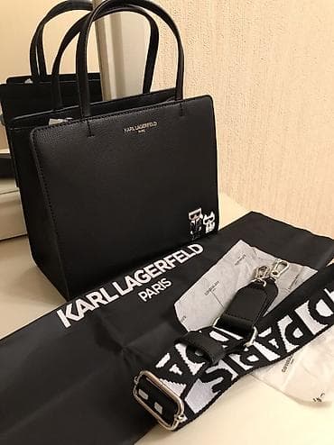 кыргыз желеги: Новая шикарная сумочка, Карл Лагерфельд, оригинал, любые проверки с — 3