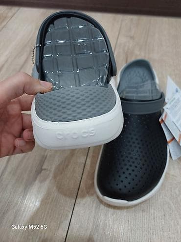 Босоножки, сандалии, шлепанцы: Мужские сандалии, 44, 45, Crocs, Новый, цвет - Черный, Самовывоз — 4