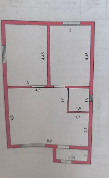 Дома: 🏡 **Продаётся новый дом в Сокулуке!** 📍 500 м от центра 📐 3 сотки | 58 — 3