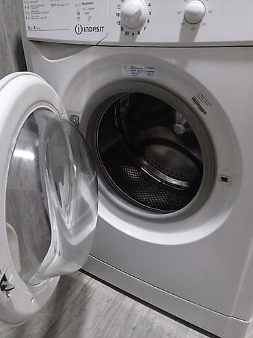 Стиральная машина Indesit, фронтальная загрузка. Характеристики и at lalafo.kg Стиральная машина Indesit, фронтальная загрузка. Характеристики и