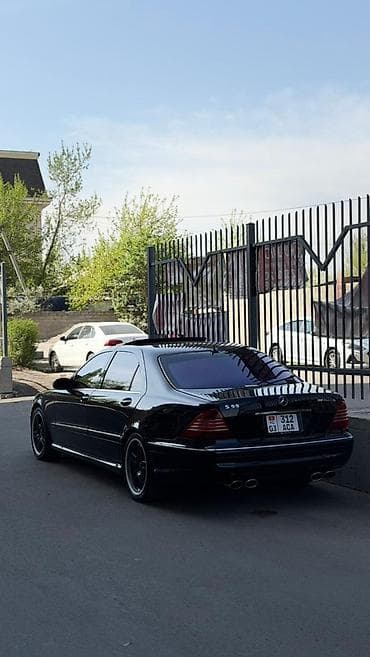 мини линза: Mercedes-Benz S-Class: 2002 г., 5 л, Автомат, Бензин, Седан — 7