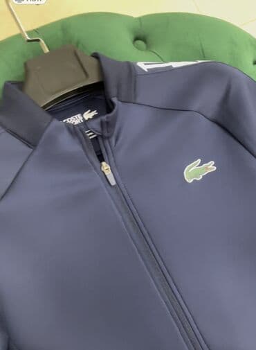 Толстовки: Мужская толстовка, M, Lacoste, Новый, цвет - Синий, Самовывоз, Платная доставка — 7