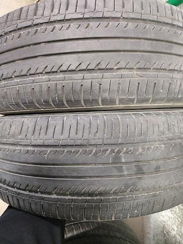 r16 85: Шины 205 / 65 / R 16, Лето, Б/у, Пара, Легковые, Корея, Kumho — 1