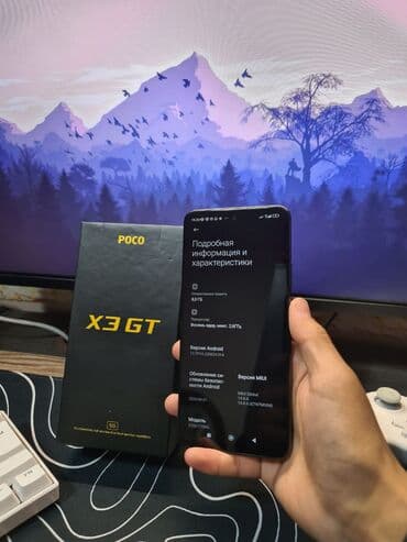poco m3 бишкек: Poco X3 GT, Колдонулган, 128 ГБ, түсү - Боз, 2 SIM — 3