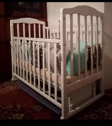 матрас 120 60: Продаем классическую детскую кроватку в универсальном белом цвете — 3