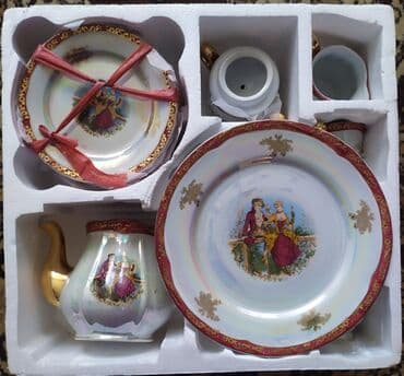 набор эмалированной посуды: Чайный сервиз, Мадонна " — 2