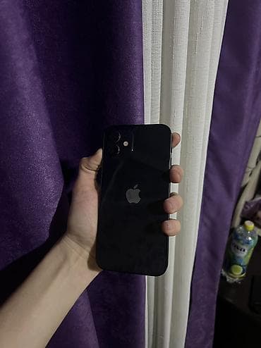 купить айфон дешево оригинал: IPhone 12, Б/у, 128 ГБ, Jet Black, Защитное стекло, Чехол, Кабель, 100 % — 2
