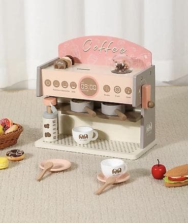 детская кухонная мебель: Деревянный игровой набор «Кухонный миксер» Стильная и экологичная — 4