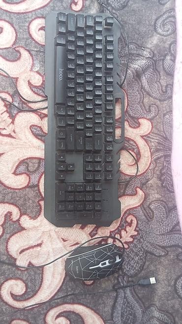 все к компьютеру: Проводной набор аксессуаров для ПК/ноутбука HOCO + USB‑хаб Состав: - — 3