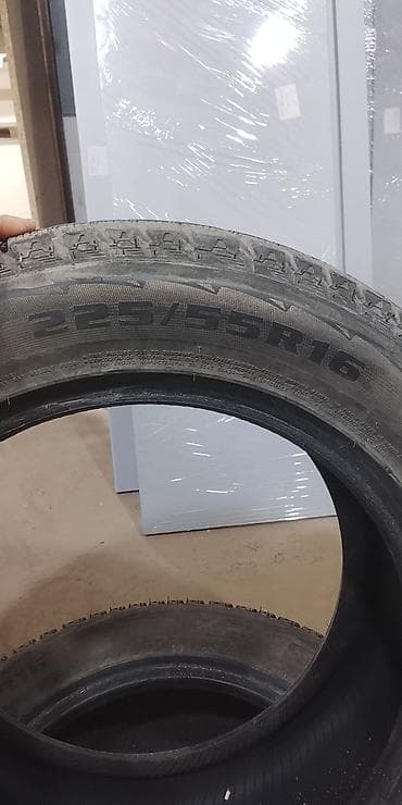 балон зимний: Зимние шины 225/55 R16 (без шипов) 2 штуки - Тип: зимние, фрикционные — 2