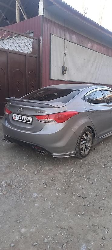 дрифт car: Hyundai Elantra: 2013 г., 1.6 л, Автомат, Бензин, Седан — 4