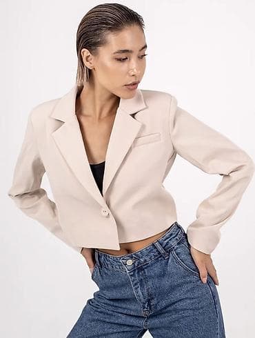 Джинсы: Укороченный жакет
42 размер — 1