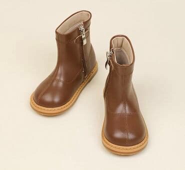 детская ортопедическая обувь: Абсолютно новые кожаные детские ботинки-ботильоны. Заказала дочке — 1