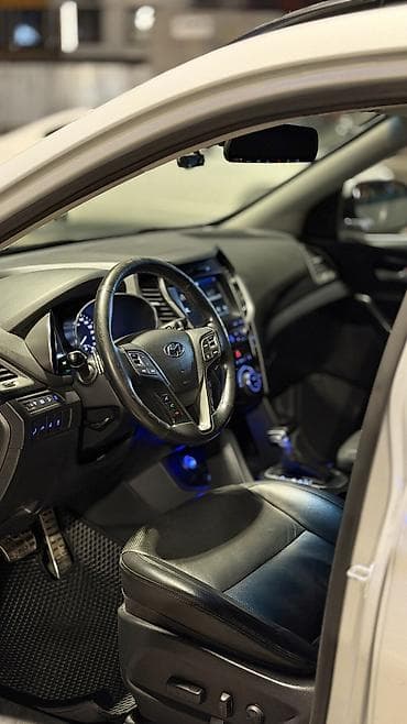 Транспорт: Hyundai Santa Fe: 2016 г., 2 л, Автомат, Дизель, Внедорожник — 8