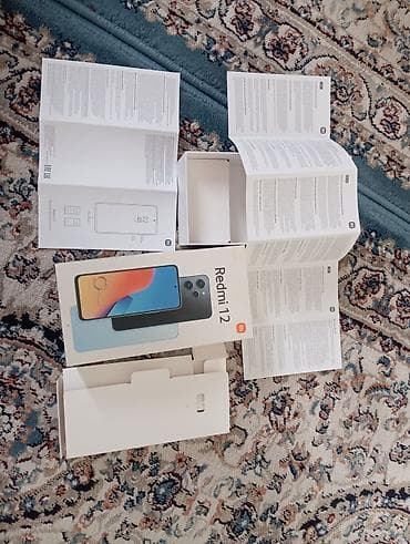 самсунг обмен: Redmi, Redmi 12, Новый, 128 ГБ, цвет - Черный, 2 SIM — 2