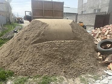 point b: Песок, Ивановский карьер, Насыпью, Камаз — 1