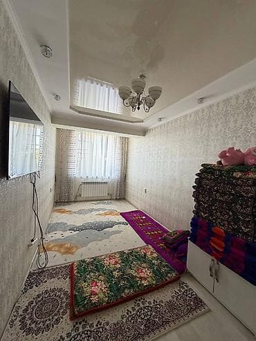 продажа квартир в таласе: 3 комнаты, 87 м², Индивидуалка, 5 этаж, Косметический ремонт — 4