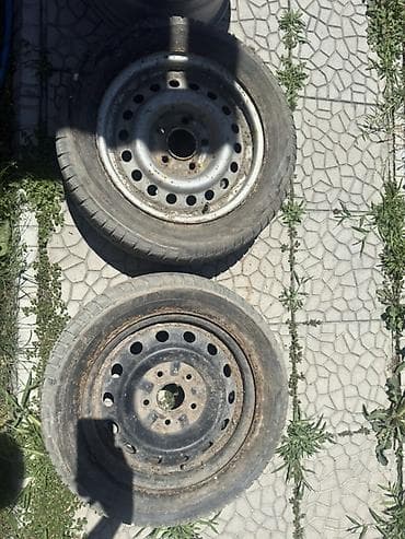двух скад: Колеса в сборе R 14, Лето, Пара, Легковые, Железные — 1