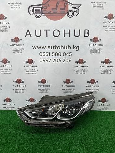 Автозапчасти: Передняя левая фара Hyundai 2018 г., Б/у, Оригинал, Корея — 1