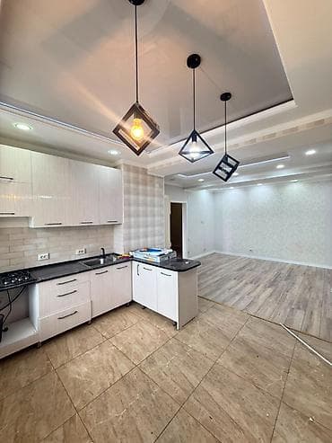 Батирлер: 2 бөлмө, 54 м², Асанбай мкр Элитка, 10 кабат, Евро оңдоо — 4