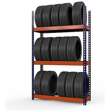 Стеллаж металлический Профи-Т для шин 2000x1240x455 (3 уровня)