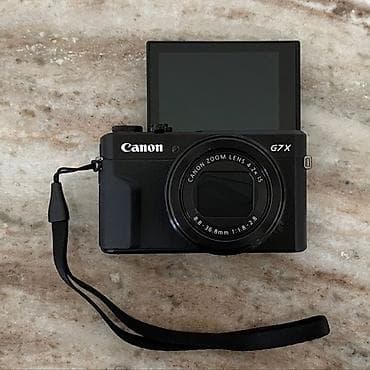 Камера Canon PowerShot G7 X markiii
Есть коробка 
И все наполнение