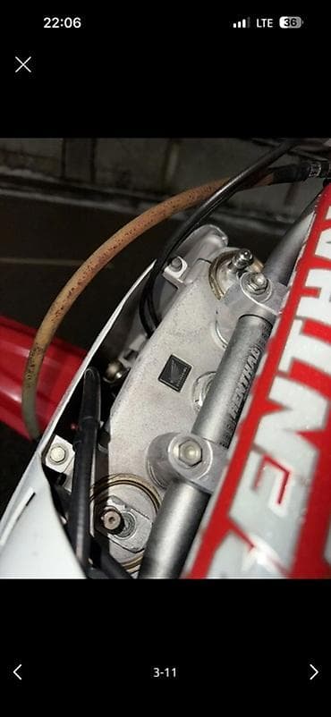 Мотоциклы: Кроссовый мотоцикл Honda CRF (серия с алюминиевой рамой) - Тип — 3