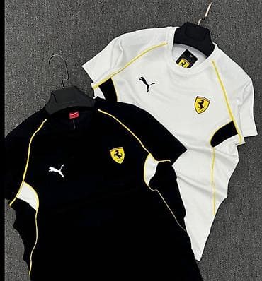 футболка champion мужская: Мужской спортивный костюм, S, M, L, Puma, Новый, цвет - Черный, Платная доставка — 2