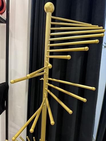 Напольная вращающаяся стойка‑органайзер для платков - Материал — 2