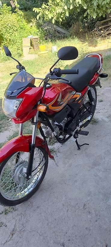 электро мото: Классический мотоцикл Honda, 100 куб. см, Бензин, Взрослый, Б/у — 6