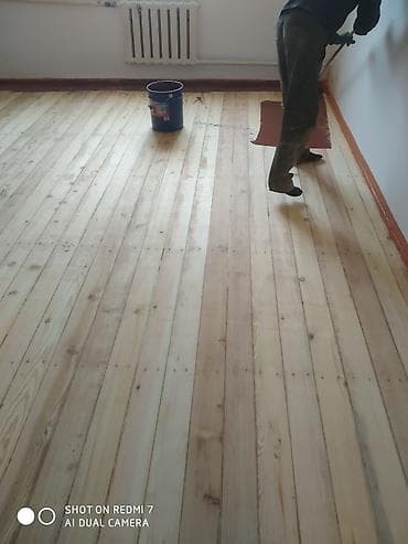 Лесо- и пиломатериалы: Шлифовка пола, Шлифовка паркета, Шлифовка под ламинат Больше 6 лет опыта — 9