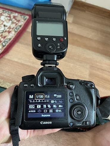 eos 1100d: Зеркальная камера Canon EOS 6D в комплекте с объективом Canon EF — 4