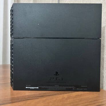 сы 4: Продаю прошитую playstation 4 fat с 13 играми и с проводами игры: red — 4