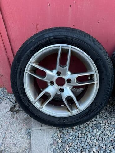 диски опель зафира: Диски R 15 Комплект, отверстий - 4, Б/у — 1