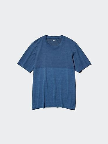 uniqlo футболка: Мужская футболка, L, Uniqlo, Новый, цвет - Синий, Самовывоз, Платная доставка — 3