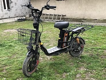 машина электрическая: Электроскутеры (2 шт.) для города и дачи 1) Электровелосипед-скутер — 7