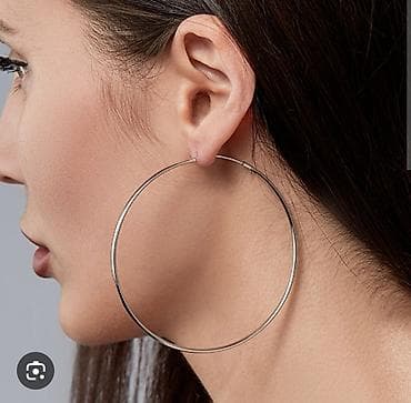 Серьги, Женские, Вставка: Без вставки