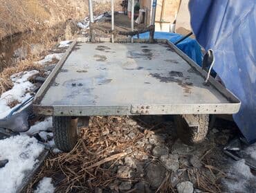 Садовая мебель: Садово-строительная тачка и тележка, Стальная, Четырехколесная — 5