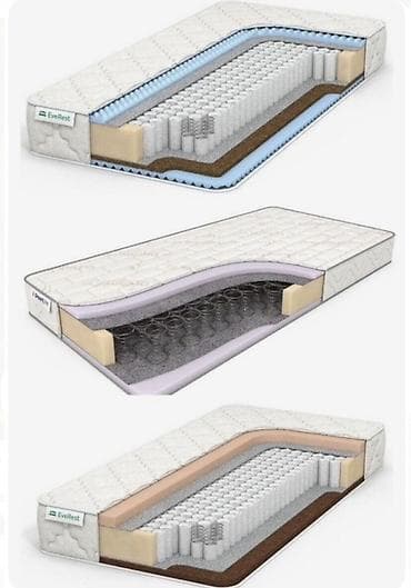 авто спальник: Спальный матрас, Другой размер, Пружинный, Кокосовая койра, Матрасы средней жесткости — 4