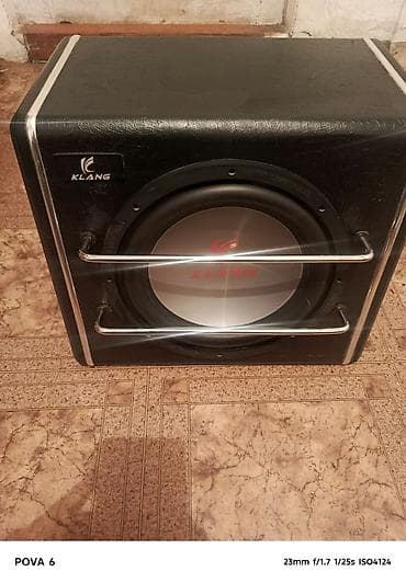 kla k7: Сабвуфер KLANG в корпусе хорошо играет могу дать с проводами срочно — 2