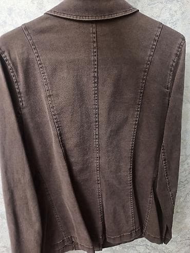 куртка женская бишкек: Продается б.у женский джинсовый пиджак 6 мкр — 2