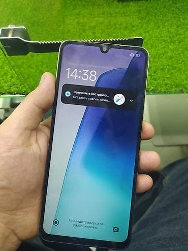 телефон ред: Redmi, Redmi 14C, Новый, 256 ГБ, цвет - Зеленый, В рассрочку, 2 SIM — 1