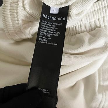 шор: Эркектердин шортасы, L, Balenciaga, Жаңы, түсү - Ак, Өзү алып кетүү, Акылуу жеткирүү — 8