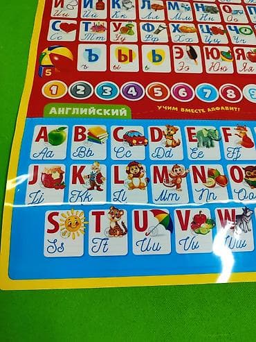 led часы детские: Плакат игрушка музыкальная развивающая⭐ Комплектация товара: плакат 3 — 5